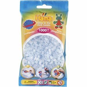 Hama H207-57 Midi Svítící korálky modré 1000 ks