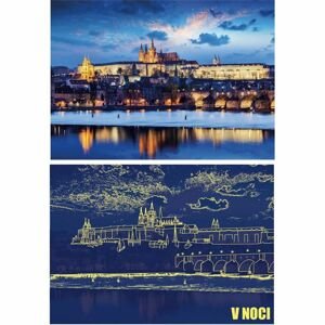 Dino Pražský hrad 1000 dílků Neon puzzle