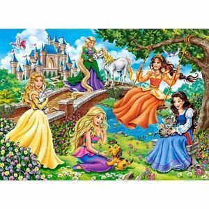 Castorland Puzzle 180 dílků Princezny v zahradě