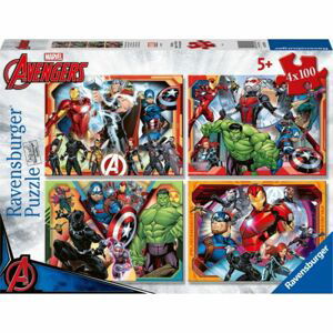 Ravensburger puzzle 070794 Marvel Avengers set 4x100 dílků