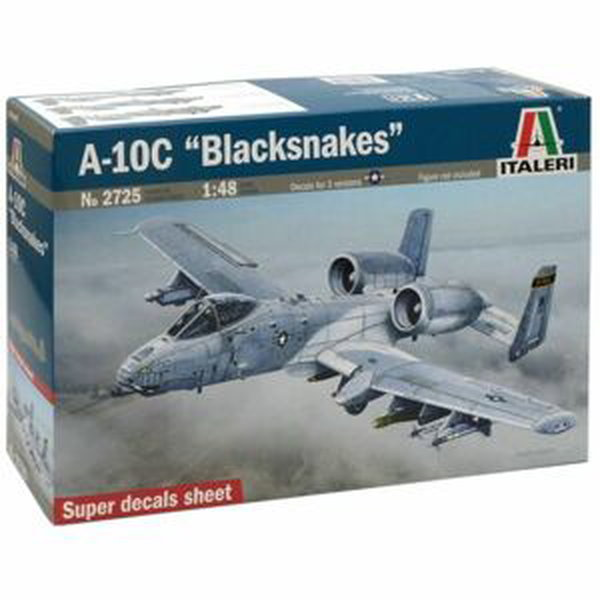 Italeri Model Kit letadlo 2725 A-10C Blacksnakes 1:48