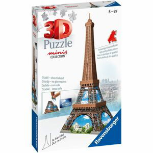 Ravensburger 3D Puzzle 125364 Mini budova Eiffelova věž položka 54 dílků