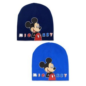 Mickey Mouse - licence Chlapecká čepice - Mickey Mouse ST-309, světle/ tmavě modrá Barva: Modrá tmavě, Velikost: velikost 54
