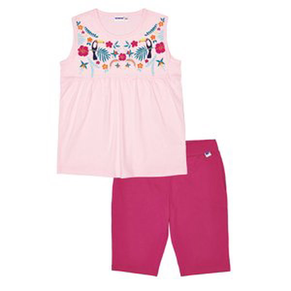 Dívčí pyžamo - Winkiki WJG 91170, růžová Barva: Růžová, Velikost: 128