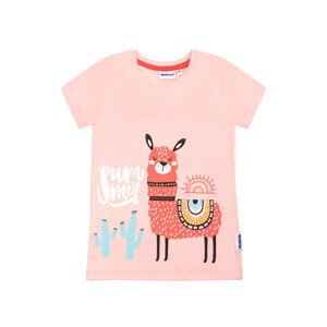 Dívčí tričko - Winkiki WKG 01755, růžová Barva: Lososová, Velikost: 110