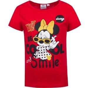 Minnie Mouse - licence Dívčí triko - Minnie SE1147 , vel. 98-128 Barva: Červená, Velikost: 98