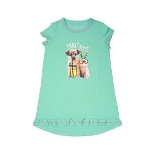 Dívčí noční košilka - Wolf S2080, zelinkavá Barva: Zelinkavá, Velikost: 98