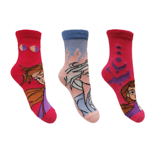 Dívčí ponožky - SETINO Frozen ST- 89, vel. 23-36 Barva: Vzor 1, Velikost: 23-26