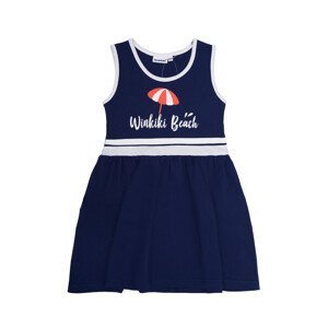 Dívčí šaty WINKIKI WKG 01764, tmavě modrá Barva: Modrá, Velikost: 104