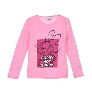 Minnie Mouse - licence Dívčí triko - Minnie Mouse TH1316, růžová Barva: Růžová, Velikost: 98