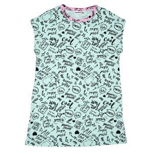 Dívčí noční košile - Winkiki WJG 92621, zelinkavá Barva: Zelinkavá, Velikost: 152