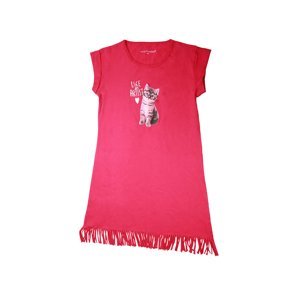 Dívčí noční košilka - Wolf S2082, růžová Barva: Růžová, Velikost: 164