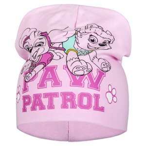 Paw Patrol - Tlapková patrola -Licence Dívčí čepice - Paw Patrol 771-965, růžová Barva: Růžová, Velikost: velikost 52