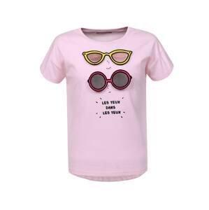 Dívčí triko - Glo-Story GPO-0465, světlonce růžová Barva: Růžová, Velikost: 104