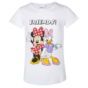 Minnie Mouse - licence Dívčí tričko - Minnie Mouse 209, bílá Barva: Bílá, Velikost: 98