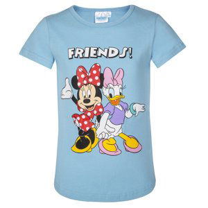 Minnie Mouse - licence Dívčí tričko - Minnie Mouse 209, světle modrá Barva: Modrá světle, Velikost: 116