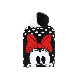 Minnie Mouse - licence Dívčí zimní čepice - Minnie Mouse HS4042, černá Barva: Černá, Velikost: velikost 52