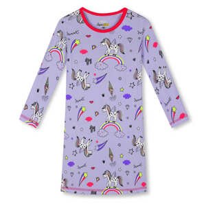 Dívčí noční košile - KUGO MN1321, fialková Barva: Fialková, Velikost: 98