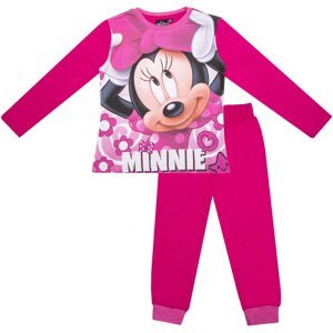 Minnie - licence Dívčí pyžamo - Minnie G-483, růžová tmavší Barva: Růžová, Velikost: 116
