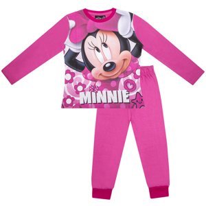 Minnie - licence Dívčí pyžamo - Minnie G-483, růžová světlejší Barva: Růžová, Velikost: 128