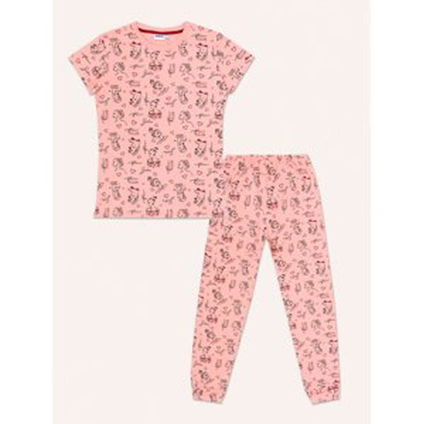 Dívčí pyžamo - Winkiki WJG 92620, světle růžová Barva: Růžová, Velikost: 152