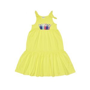 Dívčí šaty - WINKIKI WJG 91402, žlutá Barva: Žlutá, Velikost: 128