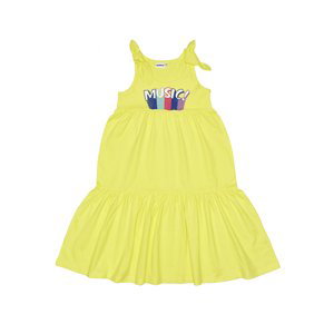 Dívčí šaty - WINKIKI WJG 91402, žlutá Barva: Žlutá, Velikost: 134
