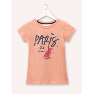 Dívčí tričko - WINKIKI WTG 01766, starorůžová/ 232 Barva: Růžová, Velikost: 140