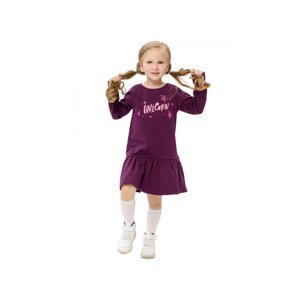 Dívčí šaty - WINKIKI WKG 92554, fialová/ 390 Barva: Fialová, Velikost: 116