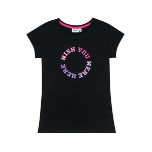 Dívčí tričko - WINKIKI WTG 11967, černá/ 020 Barva: Černá, Velikost: 146