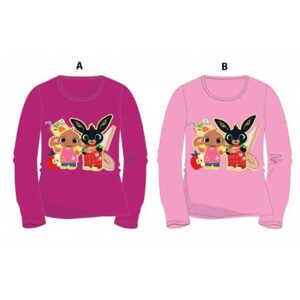 Králíček bing- licence Dívčí tričko - Králíček Bing 962 - 666, růžová Barva: Růžová, Velikost: 92
