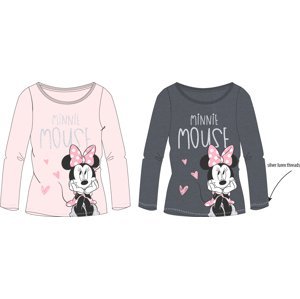 Minnie Mouse - licence Dívčí tričko - Minnie Mouse 52029611, světlonce růžová Barva: Růžová, Velikost: 116