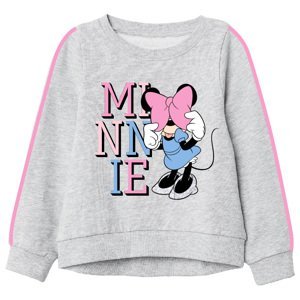 Minnie Mouse - licence Dívčí mikina - Minnie Mouse 52188381, šedá Barva: Šedá, Velikost: 116