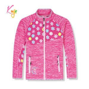 Dívčí flísová mikina - KUGO FM9707, růžová Barva: Růžová, Velikost: 116