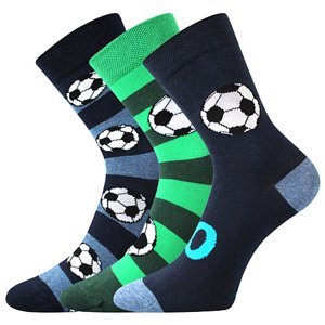 Chlapecké ponožky Boma - Arnold fotbal, mix barev Barva: Mix barev, Velikost: 35-38