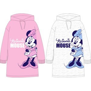 Minnie Mouse - licence Dívčí mikina - Minnie Mouse 5223B140, světle šedý melír Barva: Šedá, Velikost: 98-104