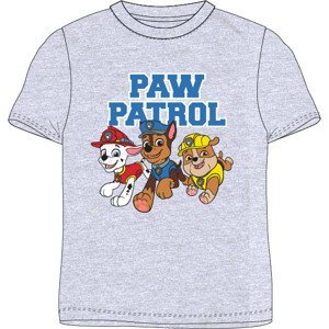 Paw Patrol - Tlapková patrola -Licence Chlapecké tričko - Paw Patrol 52021264, šedá Barva: Šedá, Velikost: 122