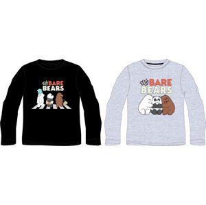 WE BARE BEARS Chlapecké tričko - Mezi námi medvědy 5202682, černá Barva: Černá, Velikost: 140