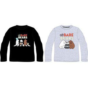 WE BARE BEARS Chlapecké tričko - Mezi námi medvědy 5202682, černá Barva: Černá, Velikost: 146