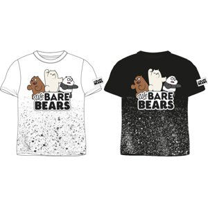 WE BARE BEARS Chlapecké tričko - Mezi námi medvědy 5202752, černá Barva: Černá, Velikost: 158