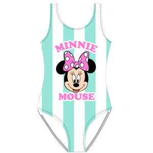 Minnie Mouse - licence Dívčí plavky - Minnie Mouse 5244A435, mentolová Barva: Zelinkavá, Velikost: 104-110