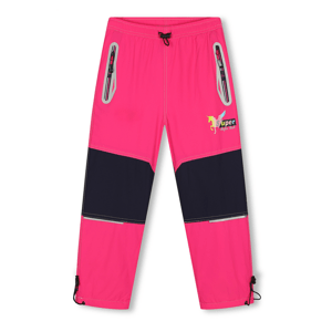 Dívčí šusťákové kalhoty, zateplené - KUGO DK7129, růžová Barva: Růžová, Velikost: 110