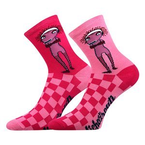 Dívčí ponožky Boma - Lichožrouti, Žiletka Barva: Růžová, Velikost: 27-32