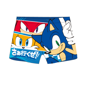 Ježek SONIC - licence Chlapecké koupací boxerky - Ježek Sonic 5244161, modrá Barva: Modrá, Velikost: 104