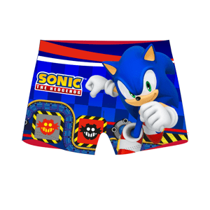 Ježek SONIC - licence Chlapecké koupací boxerky - Ježek Sonic 5244160, modrá Barva: Modrá, Velikost: 98-104