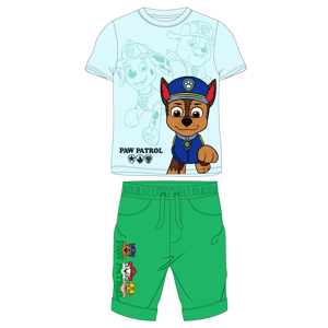 Paw Patrol - Tlapková patrola -Licence Chlapecký letní komplet - Paw Patrol 52122655W, mentolová / zelená Barva: Zelená, Velikost: 122