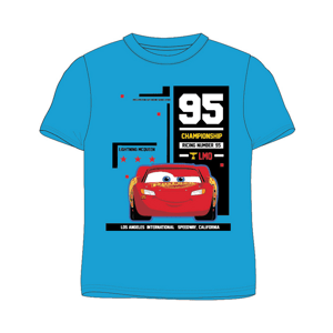 Auta - Cars - licence Chlapecké tričko - Auta 52029455, modrá Barva: Modrá, Velikost: 98