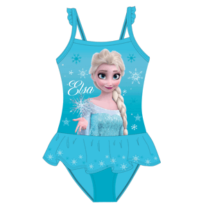Frozen - licence Dívčí plavky - Frozen 5244B585, tyrkysová Barva: Tyrkysová, Velikost: 104-110