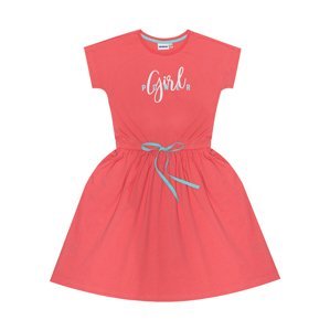 Dívčí šaty - WINKIKI WTG 01802, lososová Barva: Lososová, Velikost: 134