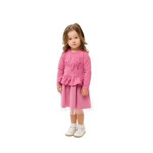 Dívčí šaty - WINKIKI WKG 92555, růžová Barva: Růžová, Velikost: 104